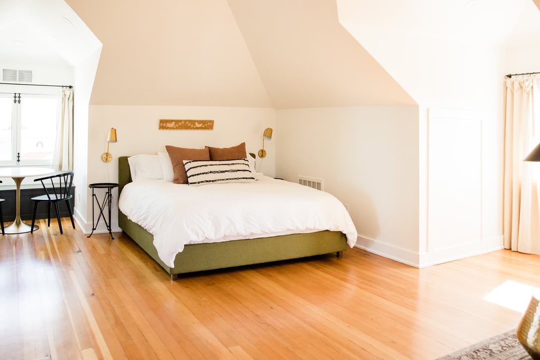 Interior of a Modern Bedroom